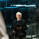 Ford (Anthony Hopkins) and Bernard (Jeffrey Wright) study one of their creations.